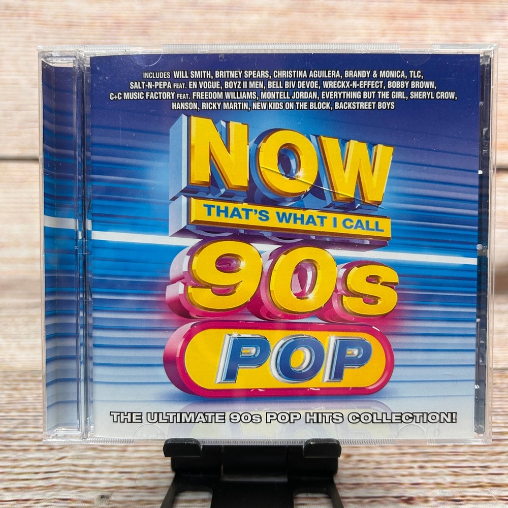 Now Thats What I Call 90s Pop CD Various Artists 889854072025 Britney Spears TLC